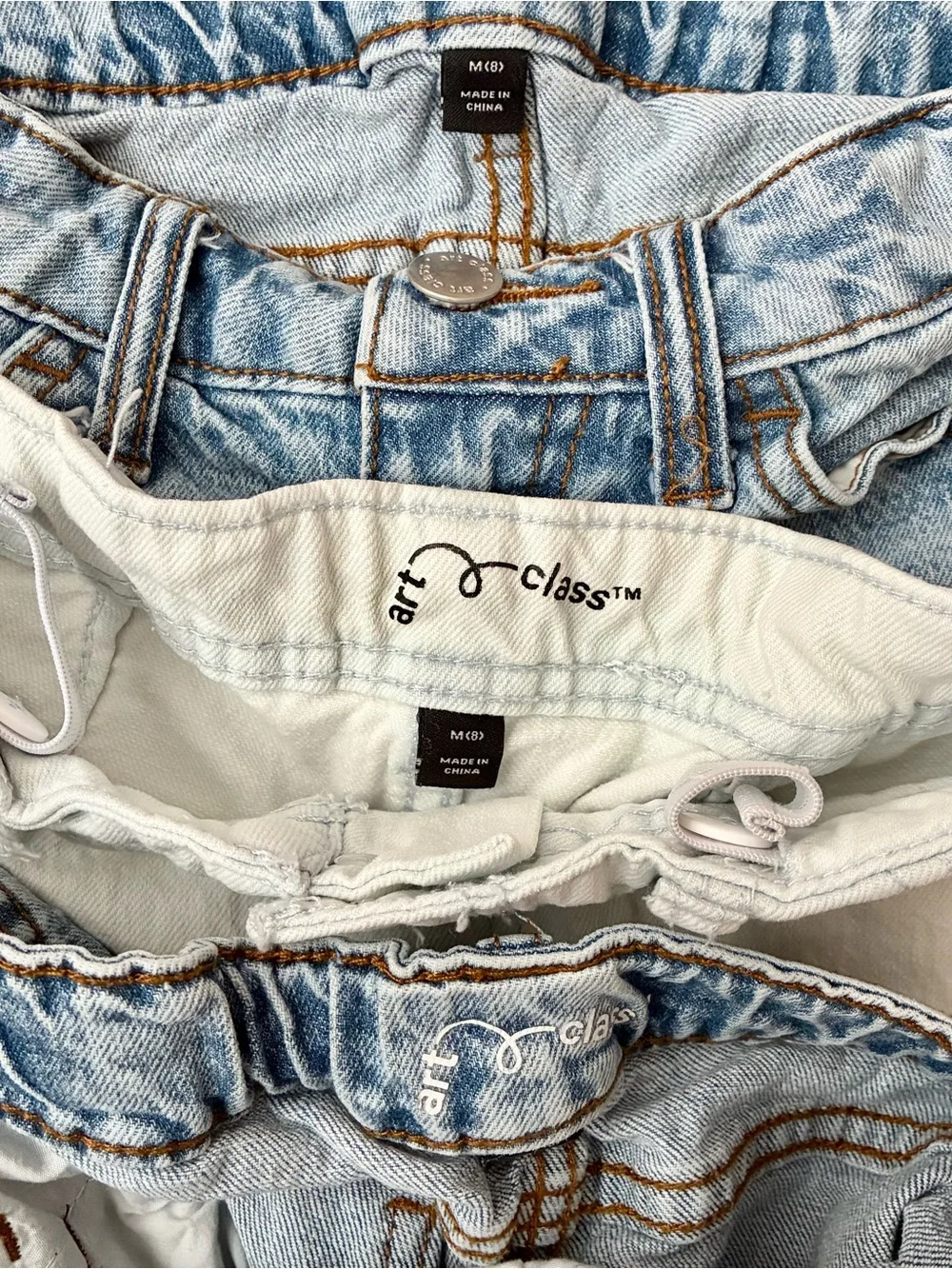 Girls Shorts Bundle Lot Of 7 Mixed Variety Size Medium 8 Art Class Old Navy